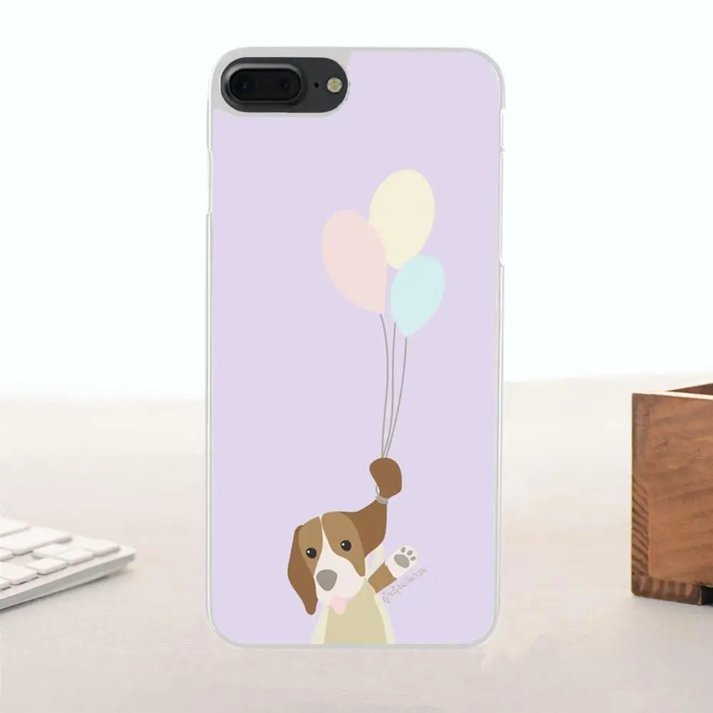 Мягкий чехол Bixedx из ТПУ с надписью I Love My Beagle Dogs для Apple iPhone 4 4S 5 5C SE 6 6S 7 8 Plus X |