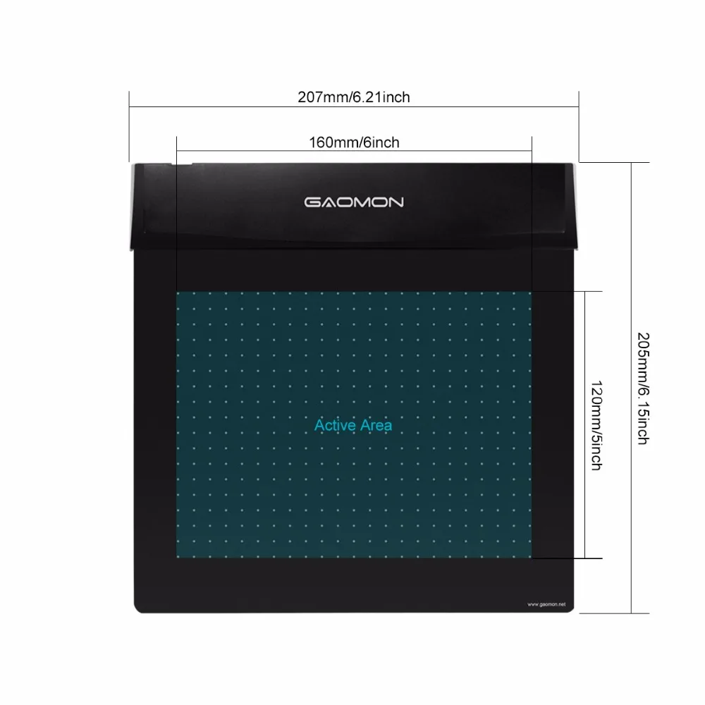 Оригинальный GAOMON S56K 6x5 дюймов Мини USB Графический Цифровой Планшет гибкий блокнот
