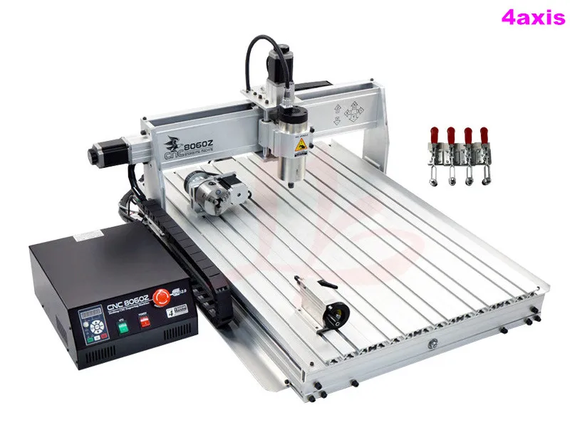 2200 Вт деревообрабатывающее оборудование CNC 8060 гравер площадь 790x585 мм USB MACH3