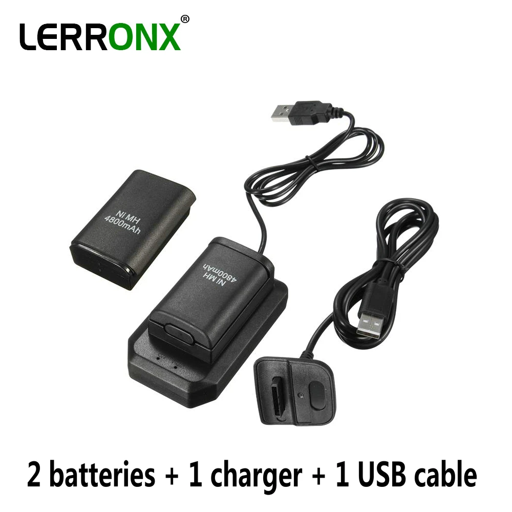 Аккумуляторные батарейки + зарядное устройство USB кабель комплект для зарядки 4 8