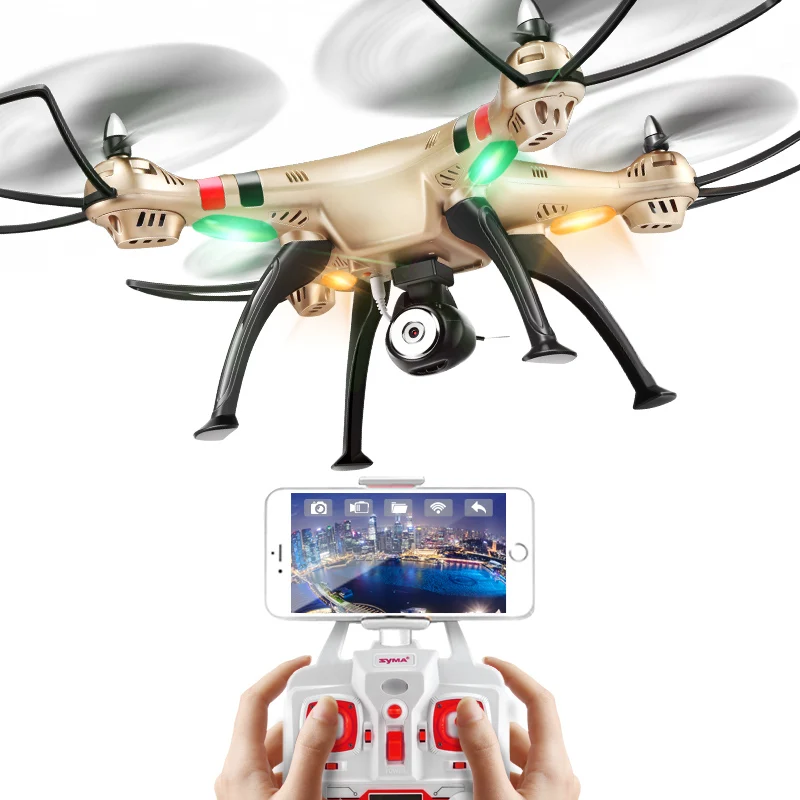 SYMA официальный X8HW FPV Радиоуправляемый Дрон с Wi-Fi HD камерой в режиме реального
