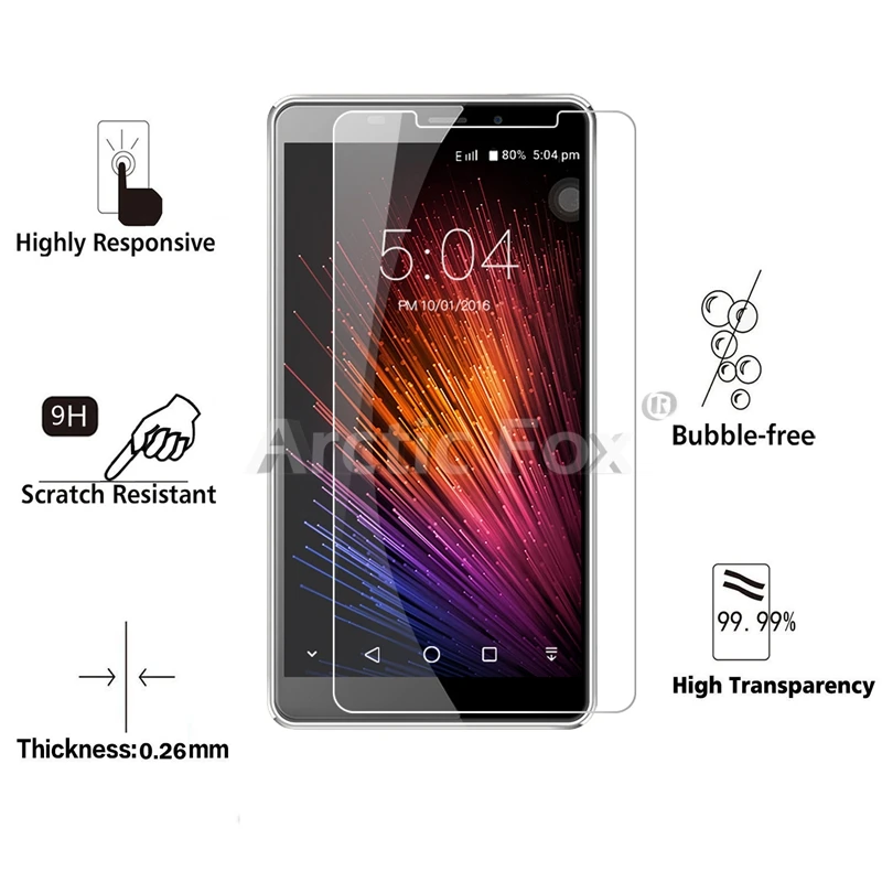 3 шт./лот закаленное Стекло для Leagoo M8 Экран протектор Защитная пленка Бесплатная