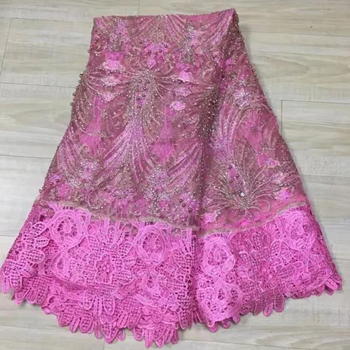 Уникальный Большой плотная Аква Африки французского кружева эксклюзивный тюль