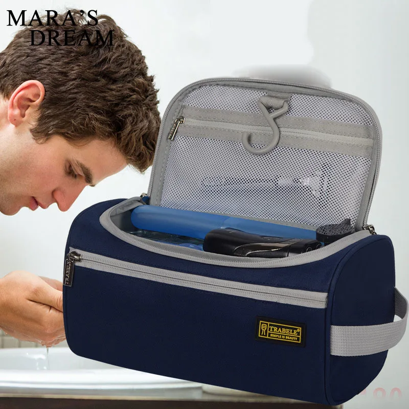 

Mara's Dream Men Cosmetic Cases large capacity Oxford cloth waterproof bag Multi-functional Men wash bag storage bag