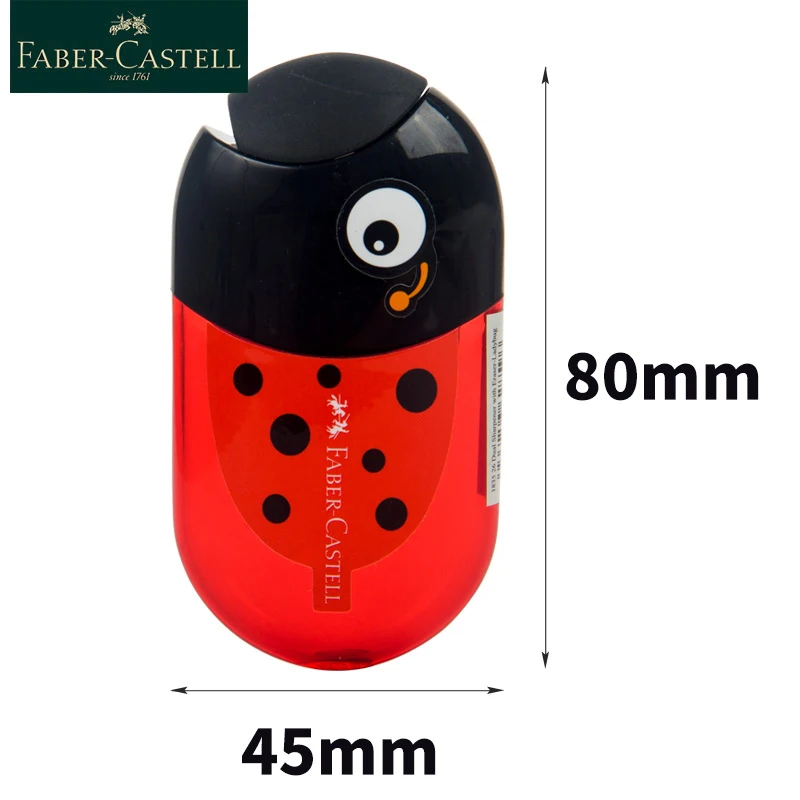 Faber Castell милый карандаш 6 цветов шаблон двойная точилка для карандашей классных