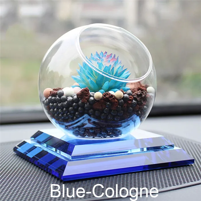 Blue-Cologne Автомобиль орнамент автомобилей Zeolite духи сиденье кристалл авто украшение приборной панели завод Арома диффузор аксессуары Подарки - Название цвета: Blue-Cologne