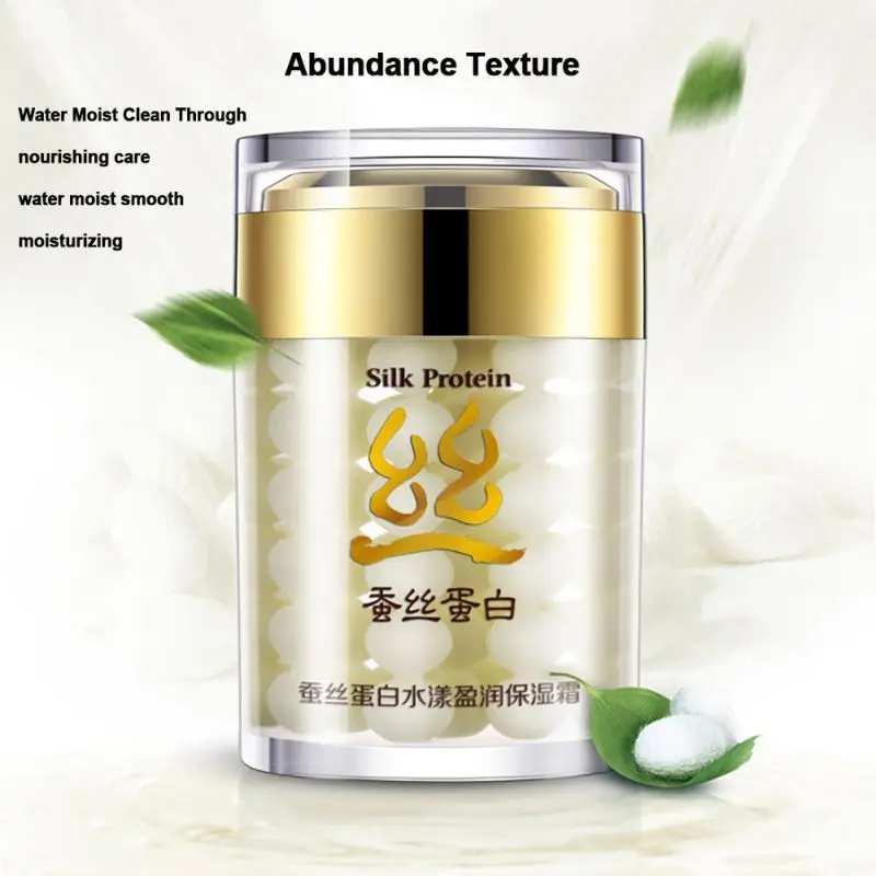 Крем для лица с шелковым протеином и глубоким увлажнением | Красота здоровье