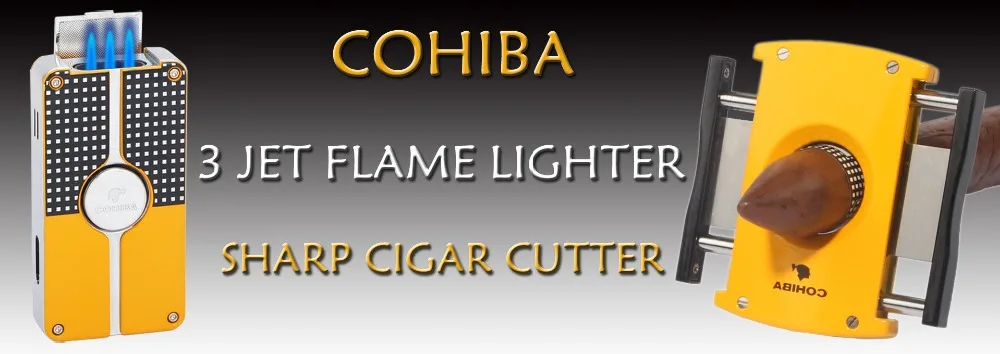 Портативная пепельница COHIBA для сигар, керамический карманный держатель для сигар, 2 шт., подставка для сигар, подставка для сигар для путешествий