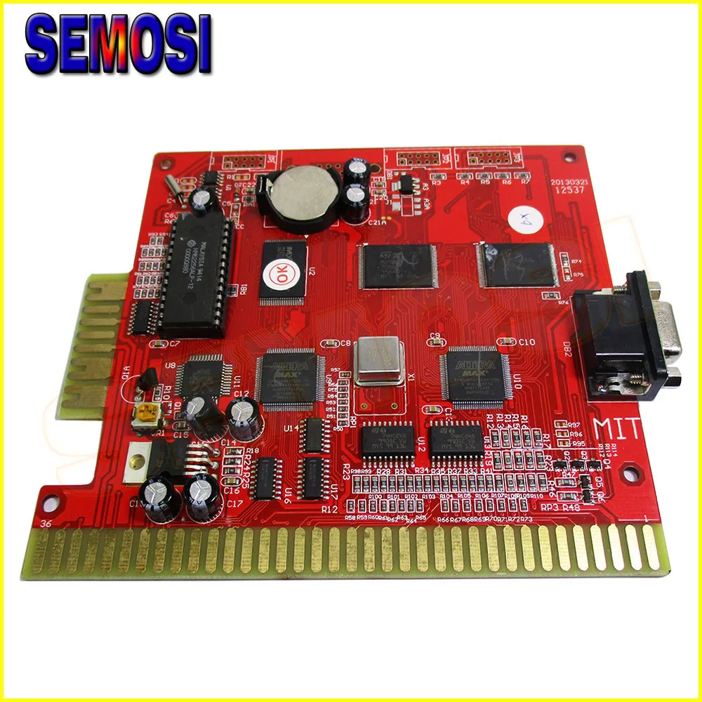7 в 1 мульти игра PCB 6x 1/7X казино красная доска слот Покер игры для машины казино|game