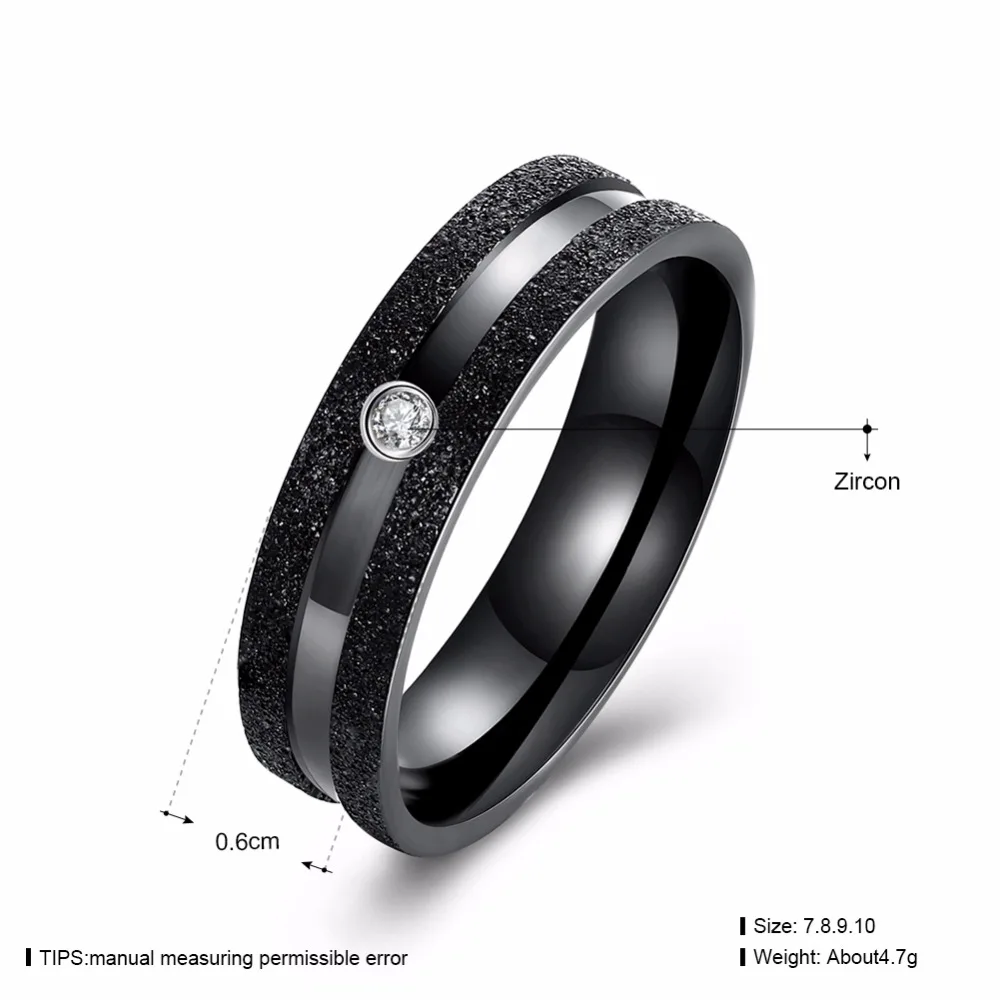 2017 мода пистолет черные мужские обручальное кольцо ювелирных изделий Модный