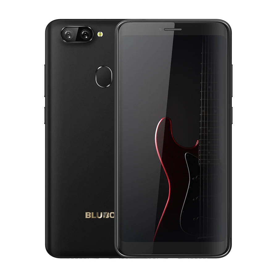 BLUBOO D6 WCDMA смартфон с 5 дюймовым дисплеем четырёхъядерным процессором MT6580A ОЗУ 2 Гб