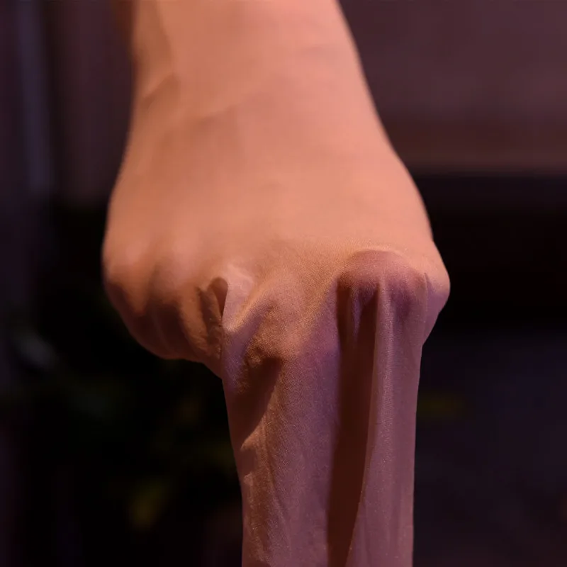 Men Sexy Stockings Ultra Thin Lingerie Male Socks Tights Penis Sheath JJ Cover Gay Erotic Mens Pantyhose No Open Crotch Velvet