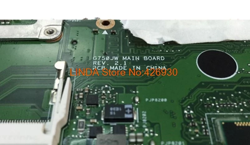 Laptop Motherboards For ASUS G750J G750JW I7-4700HQ 60NB00M0-MB4060 DDR3 REV:2.1 Mainboard 100% NEW | Компьютеры и офис