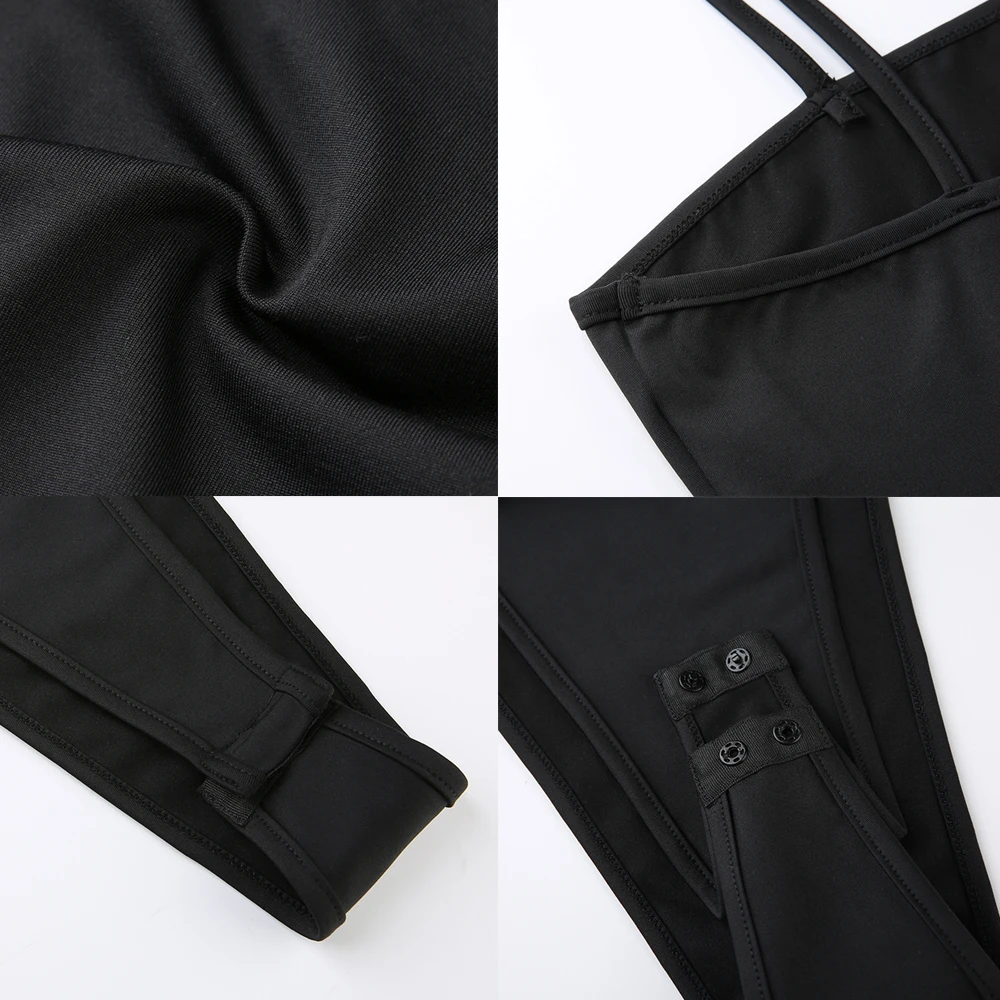 Сексуальный женский боди с высокой талией и пряжкой короткий комбинезон поясом