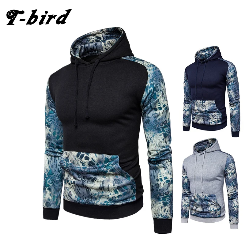 T Bird 2018 Для мужчин Толстовка Новый осень 3D печать толстовки Хип хоп мужские