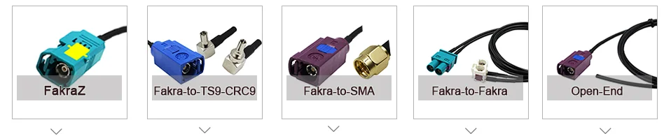 1 м 39," два белых Fakra B jack на два воды синий Fakra Z Штекер кабель 2 Fakra на 2 Fakra радио антенна адаптер