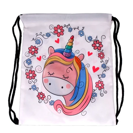 SKD29039 Jom Tokoy модная сумка на шнурке с принтом единорога Mochila Feminina рюкзак на шнурке Женский Повседневный Рюкзак для девочек 29037 - Цвет: SKD29039