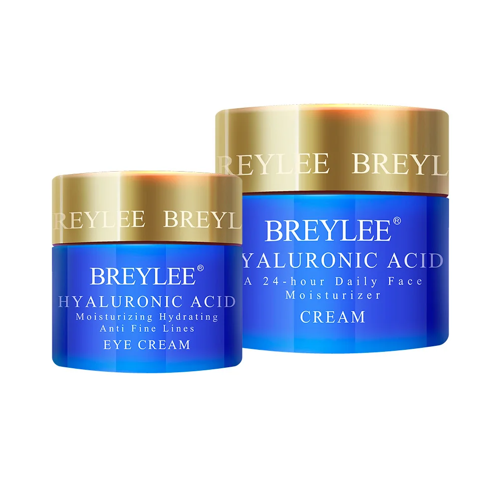 Face and Eye Cream BREYLEE набор гиалуроновой кислоты увлажняющая сыворотка крем для лица крем для глаз улучшает сухость грубое отбеливание ремонт уход за кожей - Вес нетто: Face and Eye Cream