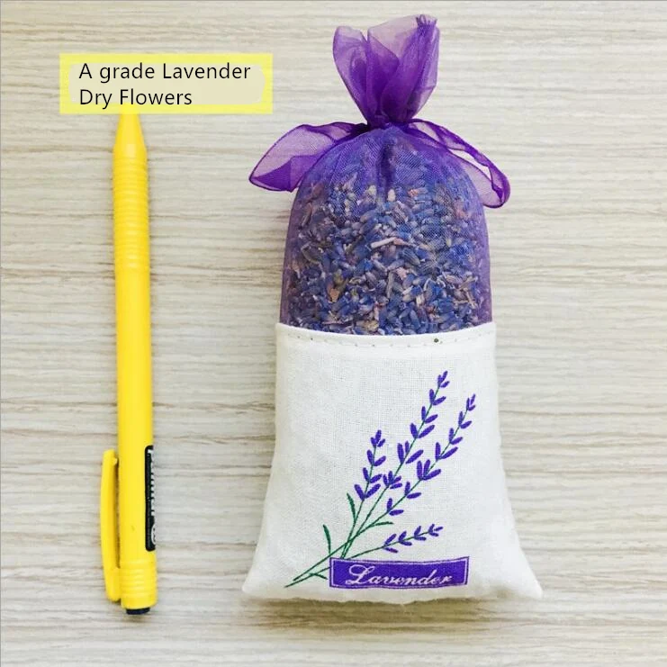 Сумка-саше из натуральных лавандовых сухих цветов класса А шкаф для одежды