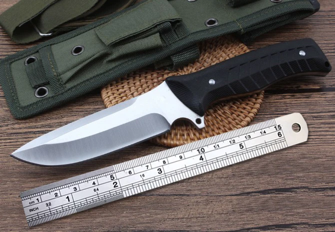 Новейший маленький тактический нож с фиксированным лезвием 5Cr15 стальное лезвие