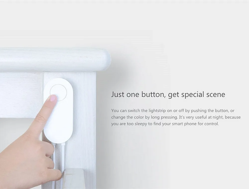 Yee светильник RGB светодиодный 2 м светильник с умным управлением для Mi Home APP WiFi работает с Alexa Google Home Assistant 16 миллионов красочных