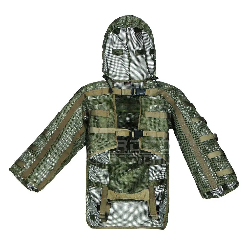 Airsoft Ghillie Hood снайперский тог Suit основа под макияж гидратация армейский