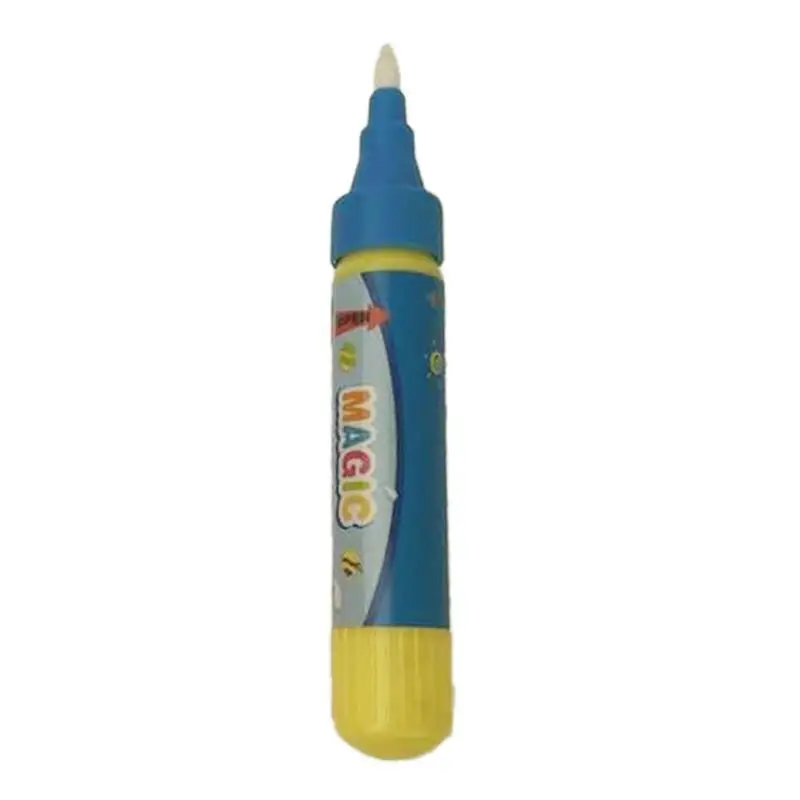 1 pc Reusable Water Brush Pen Kids Drawing Toy Magic Water Graffiti Doodle Pen Non Toxic Clear Water Painting Cloth Pen Baby Toy
