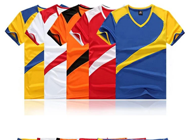 mens sport suits summer men's outfits two piece set men soccer jersey set t-shirt shorts training track suits joggers set male
