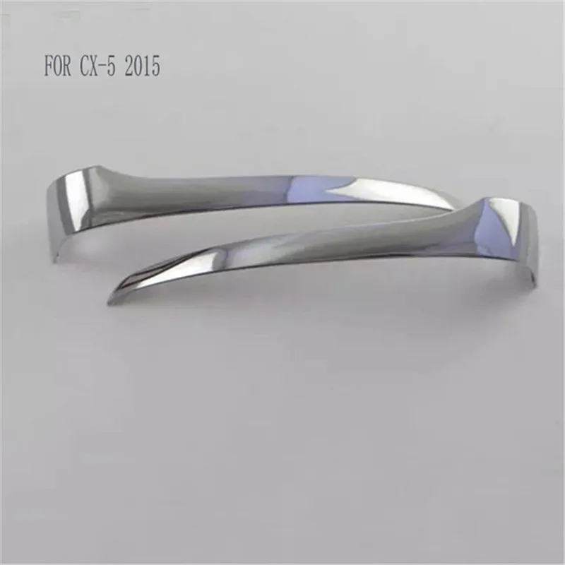 

Accessories High Quality ABS Chrome Car Door Side Rearview Mirror Cover Trim 2pcs/set Fit For Mazda CX5 CX-5 2015