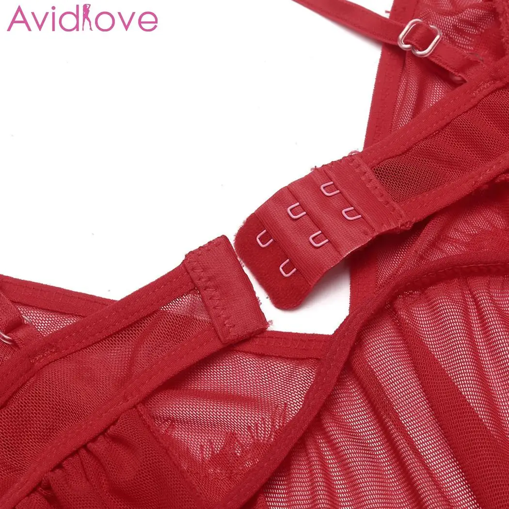 Avidlove женское сексуальное нижнее белье эротические костюмы сорочка Babydoll открытая