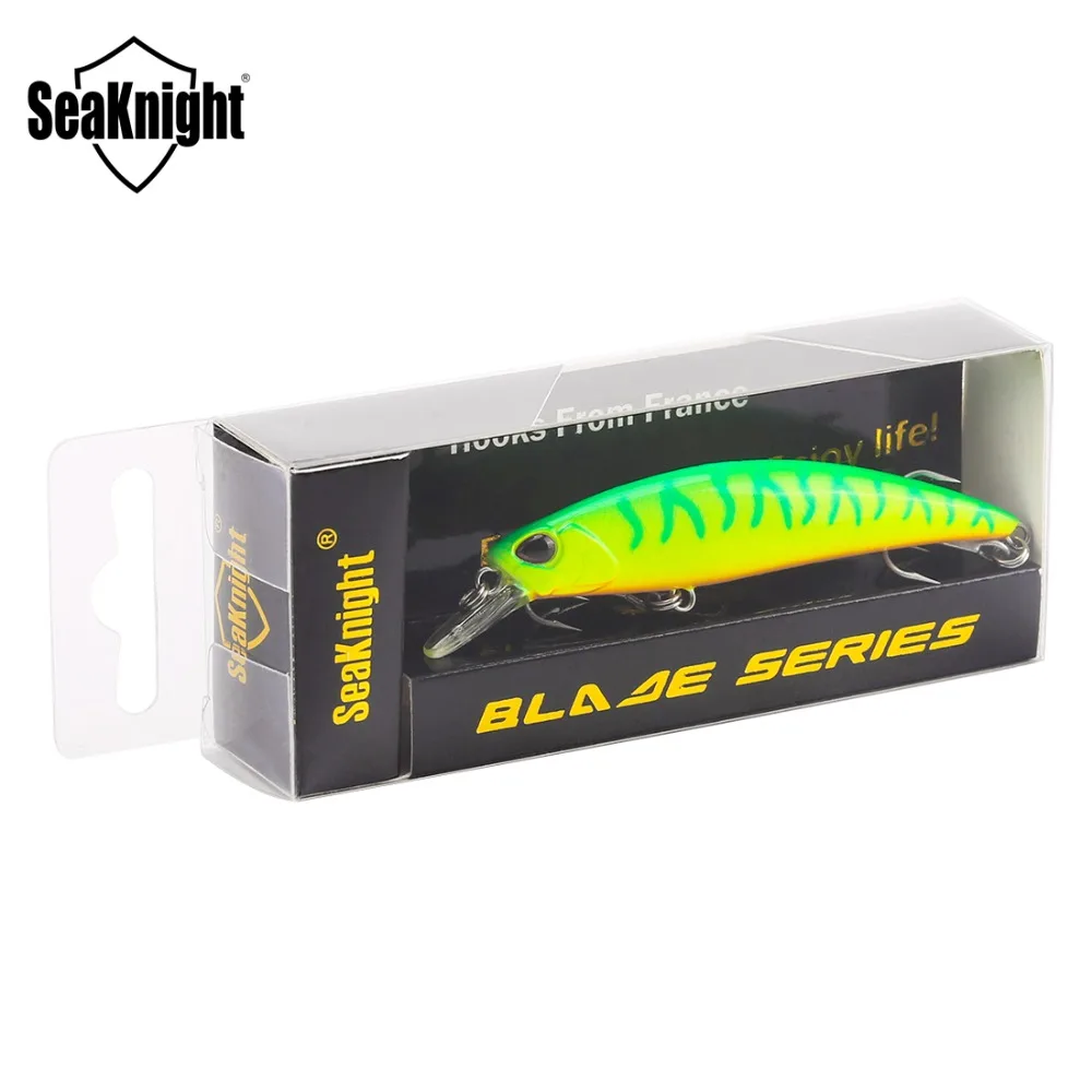 Рыболовная приманка SeaKnight Minnow SK040 1 шт. 9 5 г 70 мм/дюйма острые Крючки с объемными