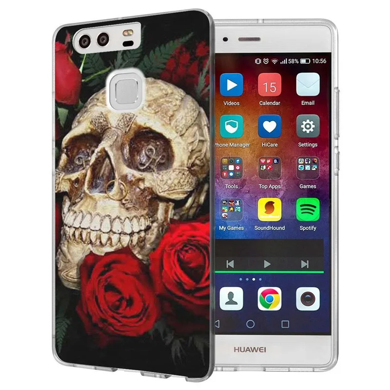 Для Huawei P9lite/P8 Lite 2016 2017 Y5 II 2 Y5ii / Y6 Compact Honor 5A LYO-L21 Мягкий ТПУ силиконовый прозрачный
