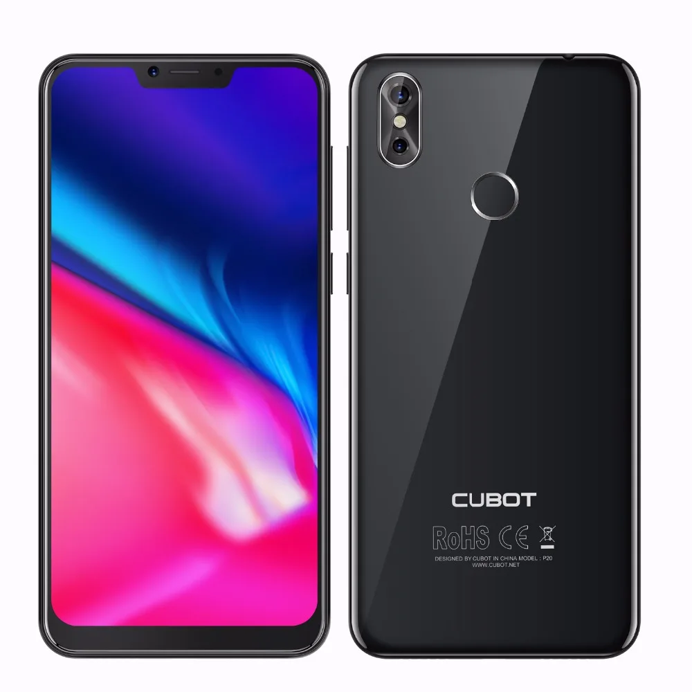 Cubot P20 6 18 'ɺndroid 8 0 MT6750T Восьмиядерный 4 Гб ОЗУ 64 ПЗУ смартфон Двойная Задняя