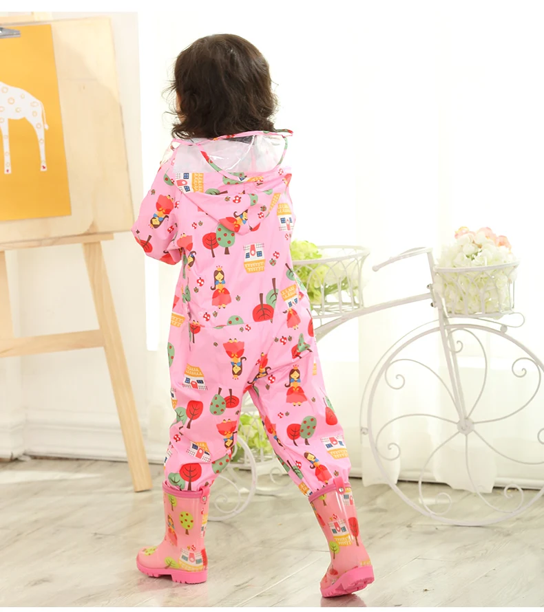 Водонепроницаемый плащ для детей 80 120 см пончо мальчиков и девочек учащихся