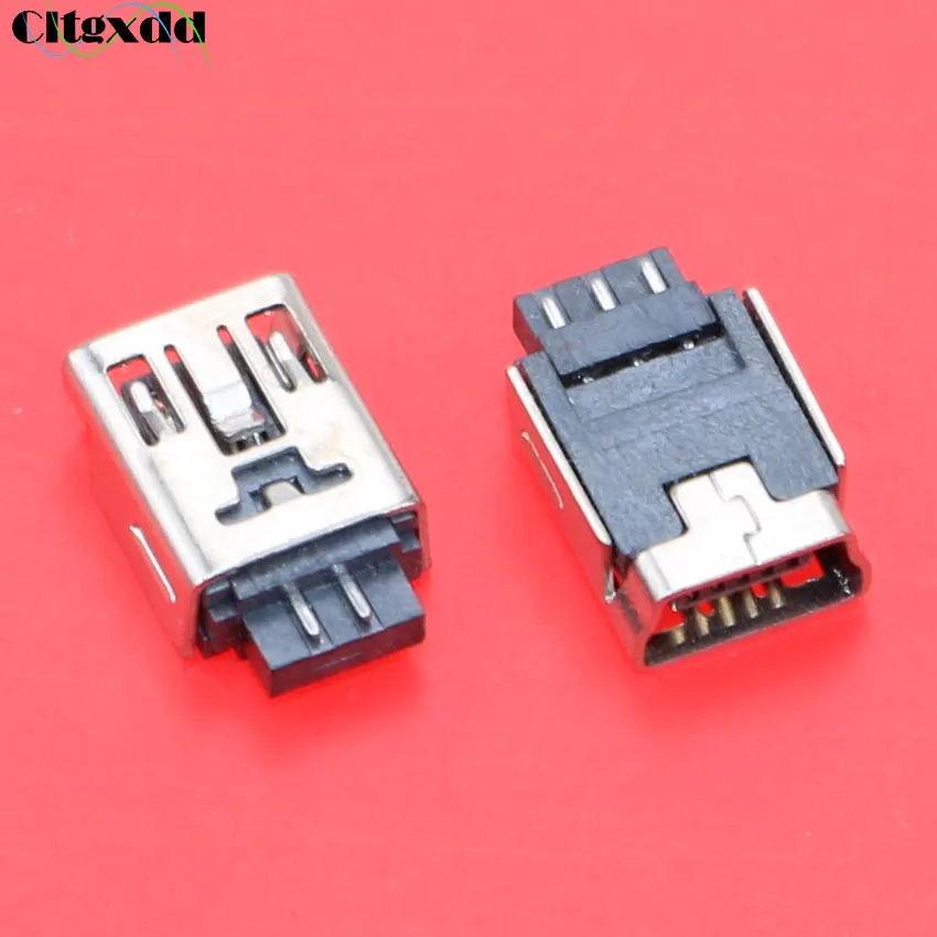 Cltgxdd 1 ~ 100 шт 5pin мини usb разъем V3 провода для MP3 MP4 GPS и т. Д. 180 Степень погружения |
