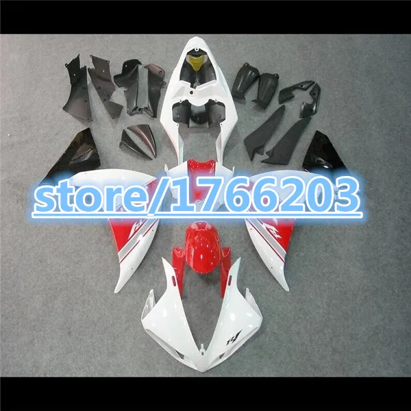 Комплекты обтекателей для 09 10 YZF R1 11 YZFR1 2009 2010 2011 Пластиковые обтекатели красный
