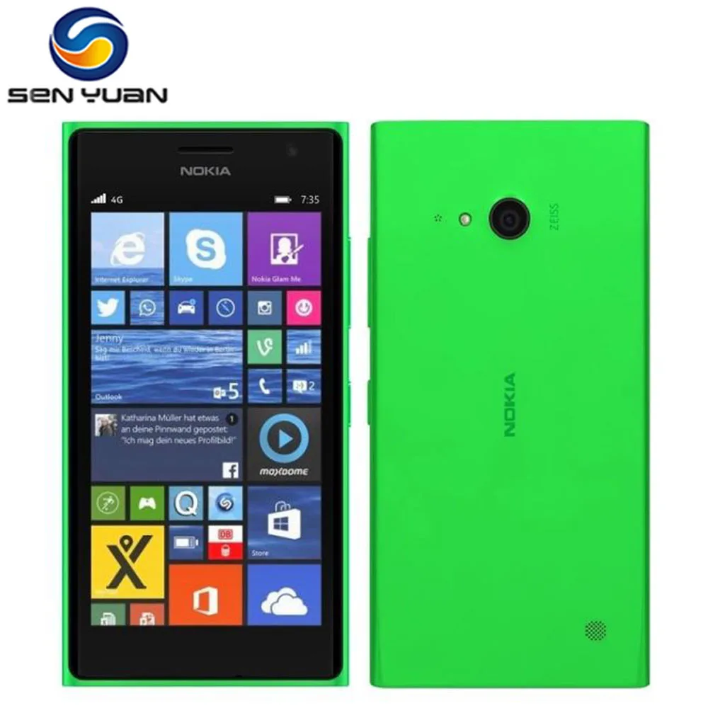 Добавить в Мои желания оригинальный Nokia Lumia 735 разблокирована 4 7 &quot8 Гб встроенной