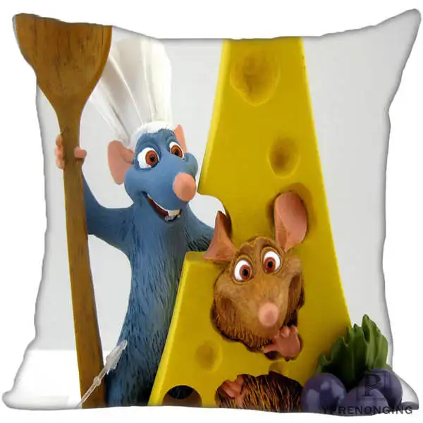 Square Pillowcases Заказная декоративная наволочка рататуиль аудио квадратная Наволочка на молнии 35X35,40x40,45x45 см(одна сторона) 80527-21-05 - Цвет: Square Pillowcases