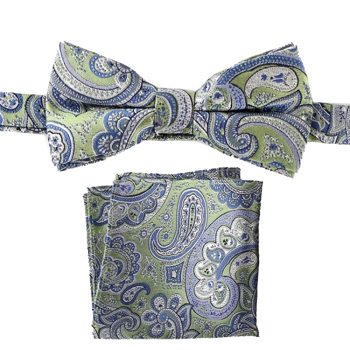 bowtie set BTS-007 Портной Смит галстук-бабочка набор бордовый горошек галстук-бабочка платок Набор чистый натуральный шелк свадебный формальный мужской бабочка Карманный квадратный набор - Цвет: bowtie set BTS-007