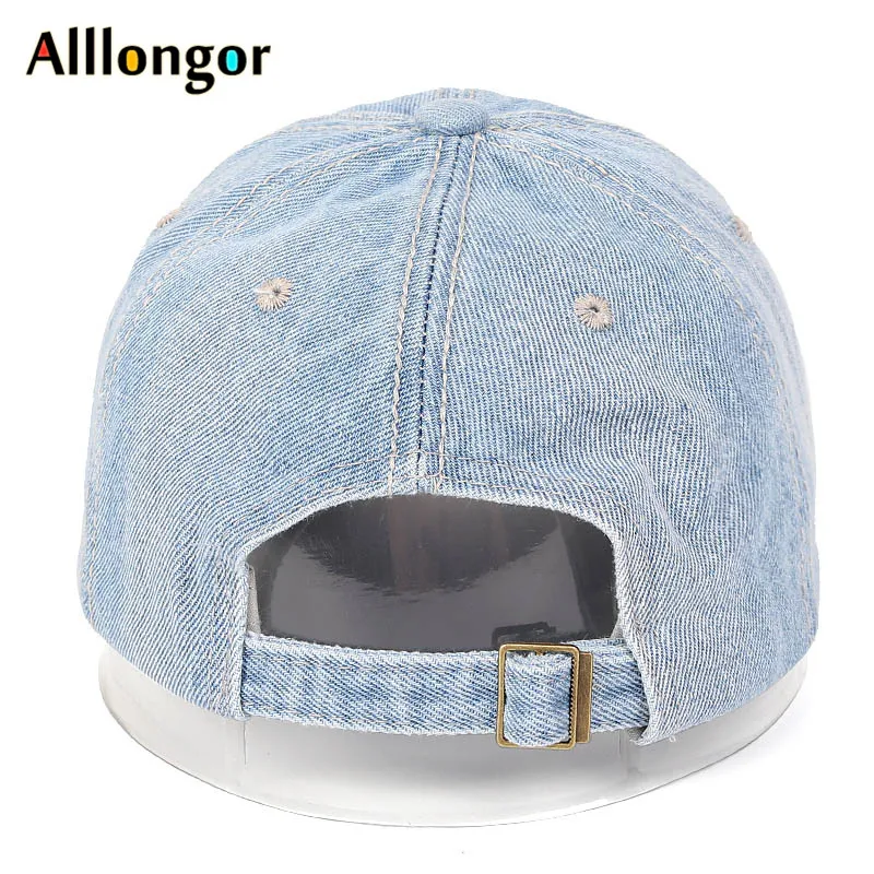 Кепка бейсболка Мужская/женская джинсовая модная в стиле хип хоп уличная одежда