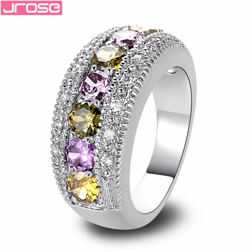 Женское кольцо с розовым и белым фианитом размеры 6 7 8 9 10 11 12 13|ring size|wedding bandring size |