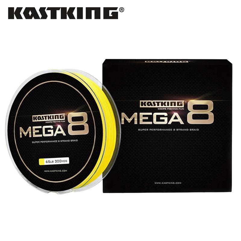 Yellow KastKing 300Yds/274 М 8 Пряди ЧП Плетеная Леска Multifilament Лески Черный 30 40 50 65 80LB морская Рыба Провода - Цвет: Yellow