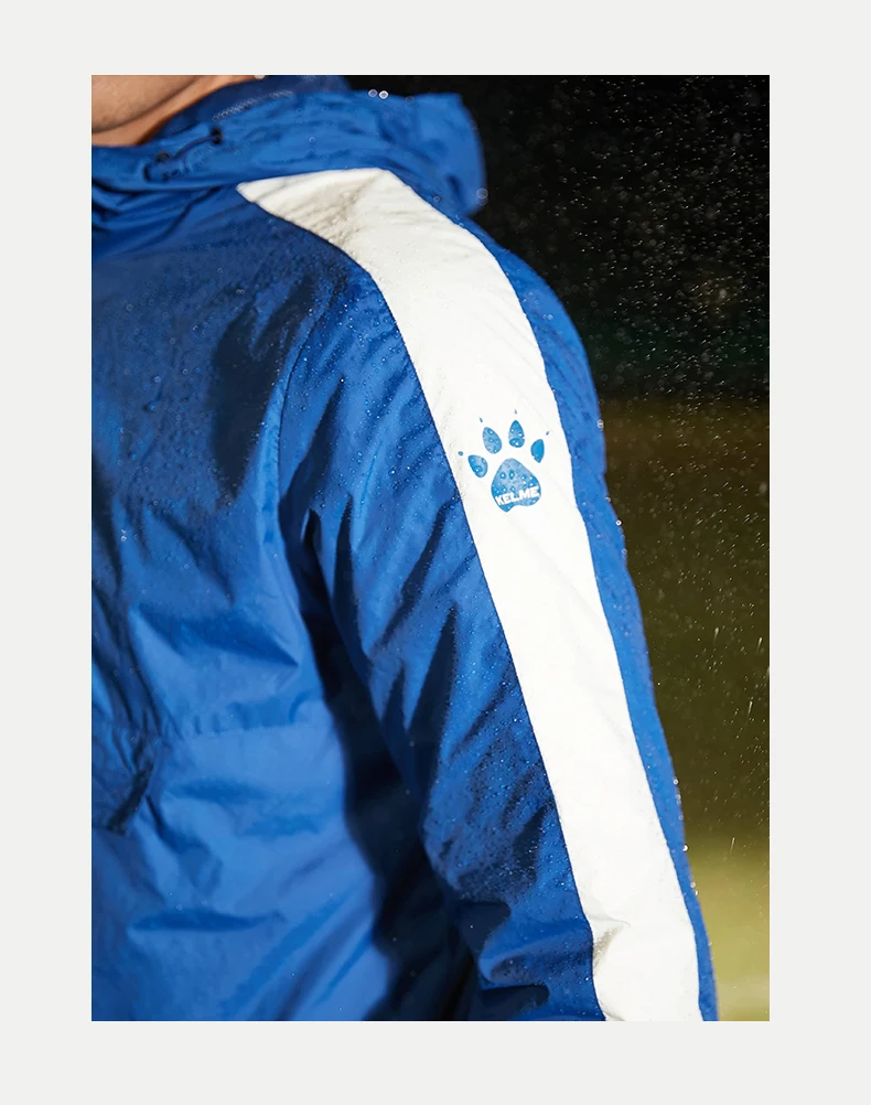 KELME, Спортивная мужская и женская куртка для футбола, тренировочная куртка для бега, пешего туризма, водонепроницаемые плащи, куртка с капюшоном, верхняя одежда 3881214
