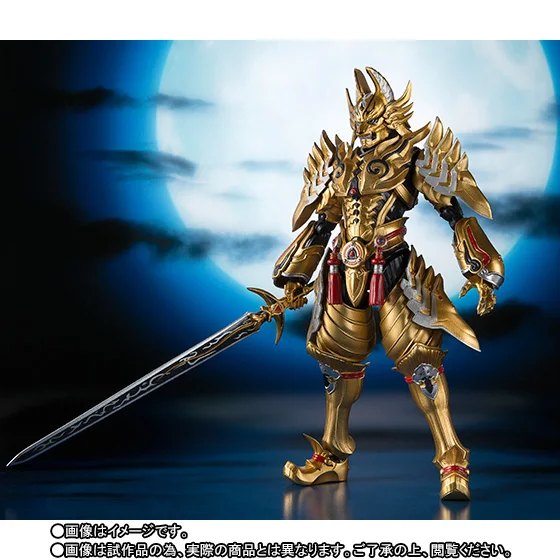 100% Оригинальные эксклюзивные фигурки BANDAI Tamashii Nation S.H. Фигуртс (SHF) Garo RAIKOU Ver. Из GARO |