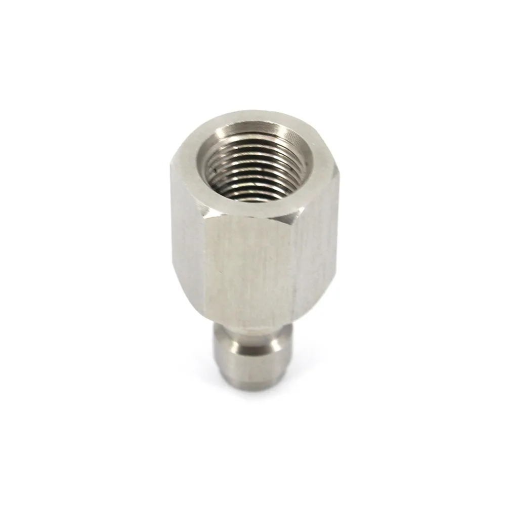 PCP ВВС Пейнтбольного ружья Quick гнездовой разъем M10x1 1/8BSPP 1/8NPT Нержавеющая сталь