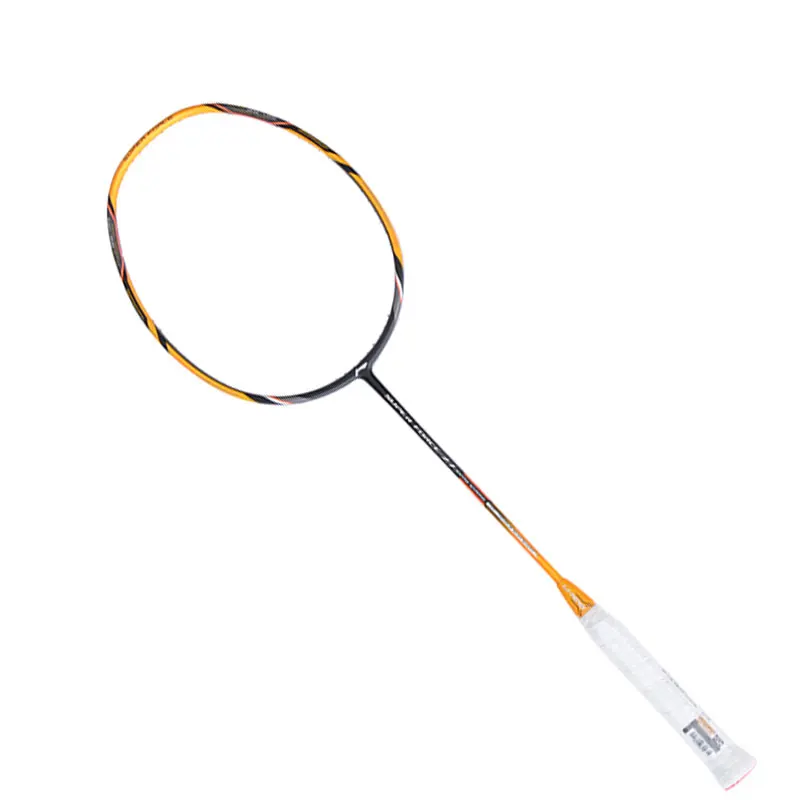 AYPM222-1H Li-Ning Super Force 27 ракетки для бадминтона, одна ракетка, углеродное волокно, высокая прочность, тонкий вал, ракетки lining AYPM222 ZYF210 - Цвет: AYPM222-1H