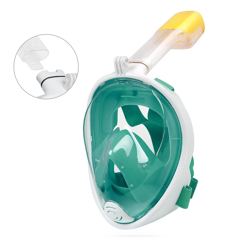 2018 Подводная маска для подводного плавания анти-туман дайвинга набор