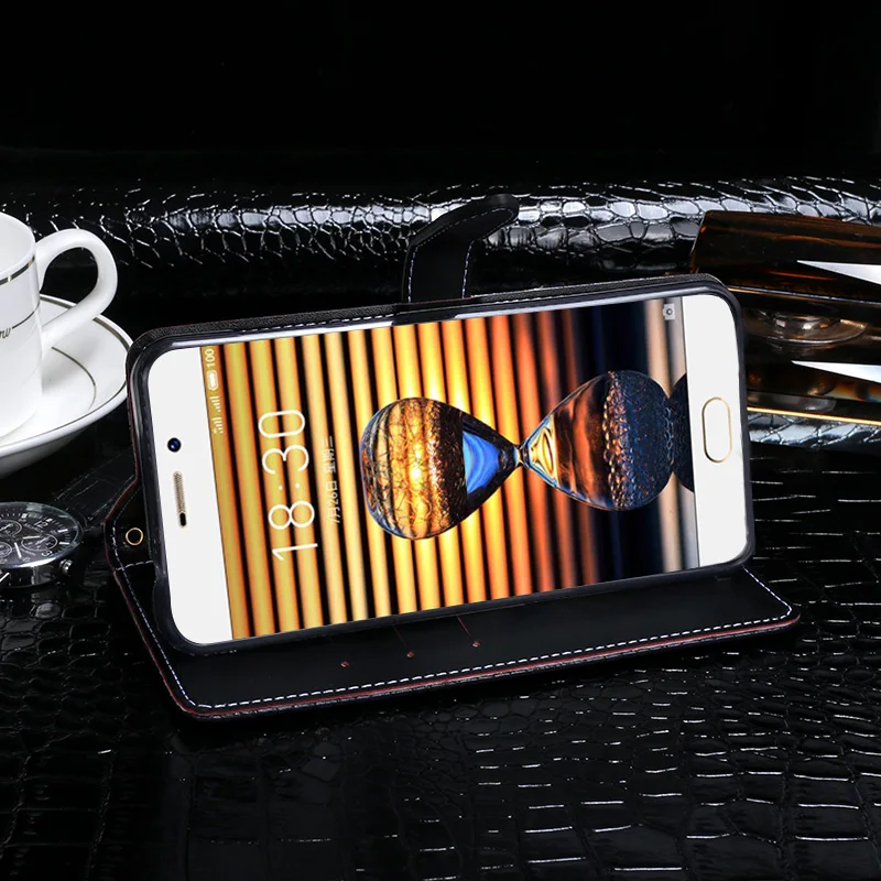 Чехол для Meizu Pro 7 чехол с откидной крышкой из крокодиловой кожи бизнес-телефона |