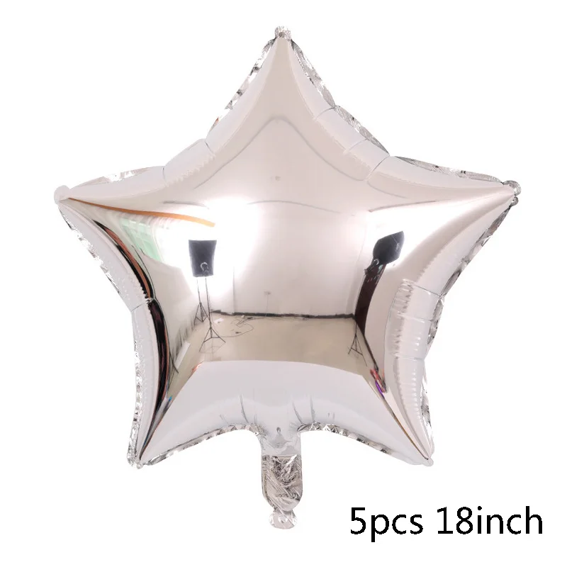 silver star Вечерние воздушные шары космонавта, воздушные шары из фольги, воздушные шары с изображением Галактики, вечерние праздничные шары с гелием для мальчиков - Цвет: silver star
