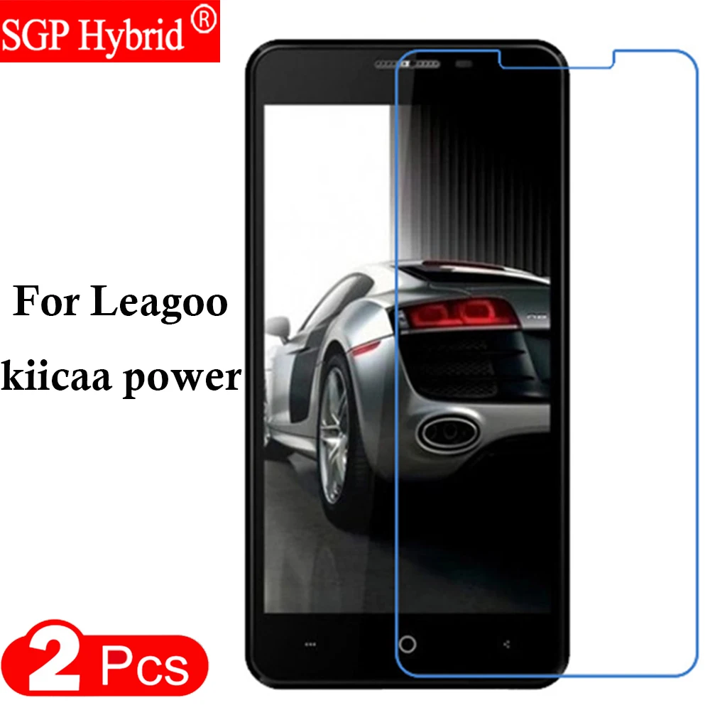 1/2 шт Защитная пленка 100% оригинал 9H Премиум Закаленное стекло Капа для Leagoo kiicaa power